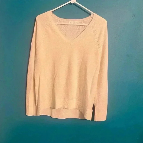 Gap Cream Wool Blend Knit Sweater - Picture 2 of 6
